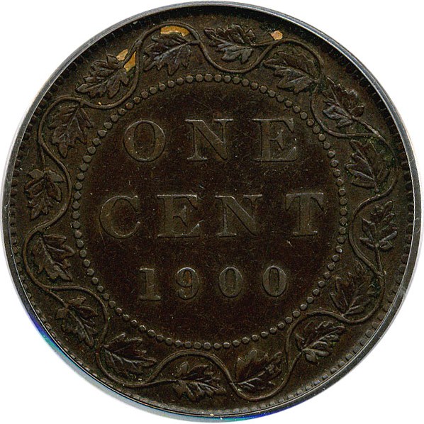 image for: Canada: 1900 1c PCGS XF45