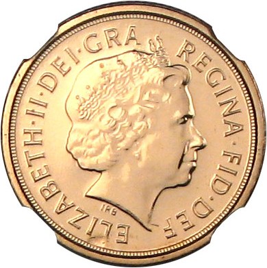 image for: Great Britain: 2009 1/4 Sov NGC Gem Uncirculated