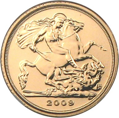image for: Great Britain: 2009 1/4 Sov NGC Gem Uncirculated