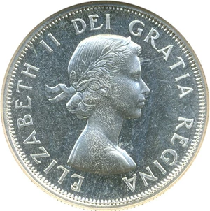 image for: Canada: 1963 50C NGC PL66