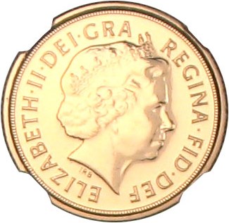 image for: Great Britain: 2009 1/4 Sov NGC Gem Uncirculated