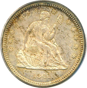 image for: 1841-O 25c PCGS MS63