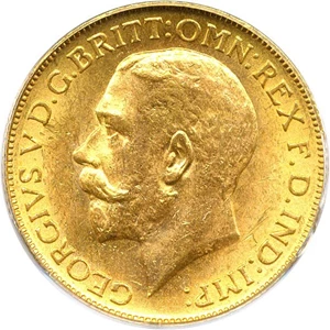 image for: Canada: 1911-C Sov PCGS MS63