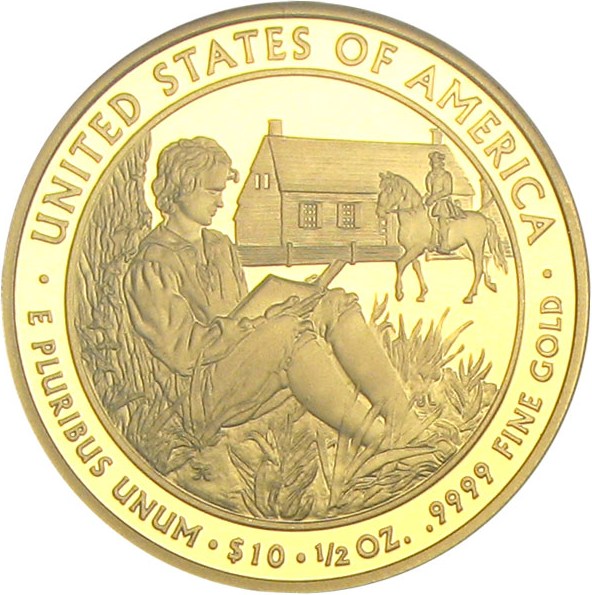 image for: 2008-W $10 NGC Proof 70 UCameo (Van Buren's Liberty)