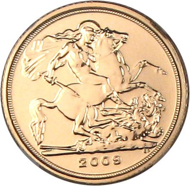 image for: Great Britain: 2009 1/4 Sov NGC Gem Uncirculated