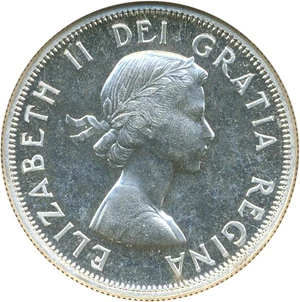 image for: Canada: 1956 50C NGC PL66