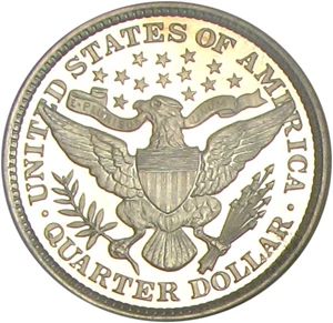 image for: 1900 25c PCGS Proof 66 Cameo