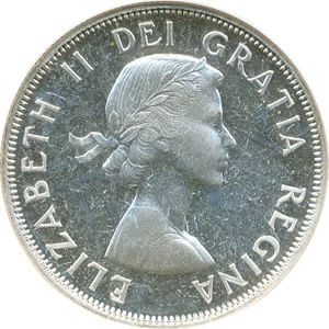 image for: Canada: 1954 50C NGC PL66