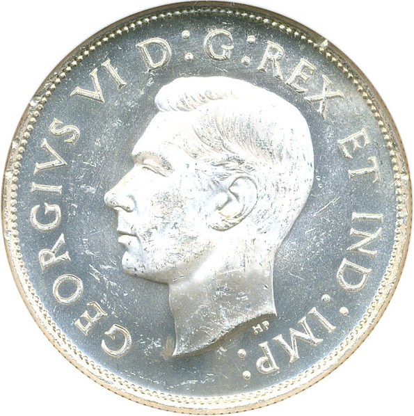 image for: Canada: 1942 50C NGC MS63