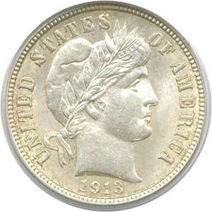 image for: 1913 10c PCGS MS64