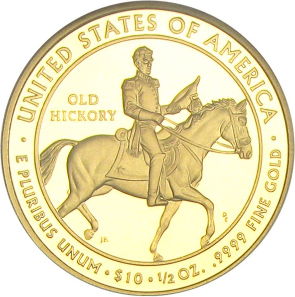 image for: 2008-W $10 NGC Proof 70 UCameo (Jackson's Liberty)