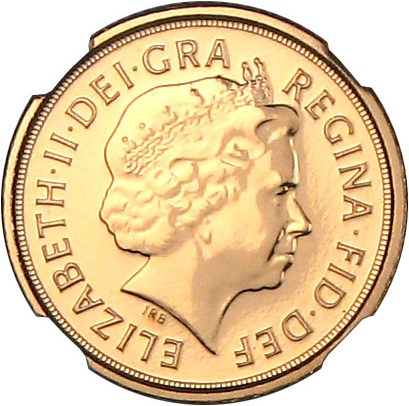 image for: Great Britain: 2009 1/4 Sov NGC Gem Uncirculated