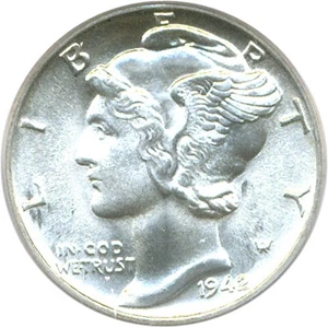 image for: 1942 10c PCGS/CAC MS67 FB