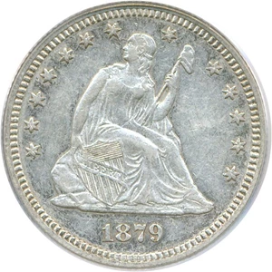 image for: 1879 25c PCGS XF45