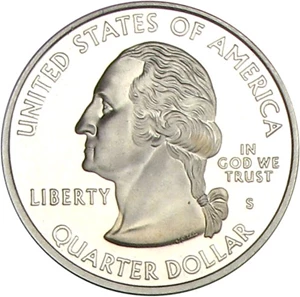 image for: 2000-S 25c PCGS Proof 70 DCameo (Maryland, Silver)