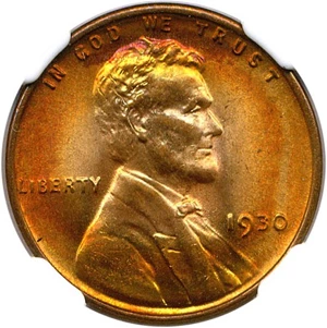 image for: 1930 1c NGC/CAC MS67 RD