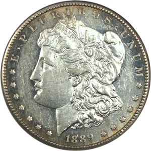 image for: 1889-CC $1 NGC AU58 PL