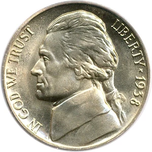 image for: 1938-D 5c PCGS MS67 FS (Jefferson)