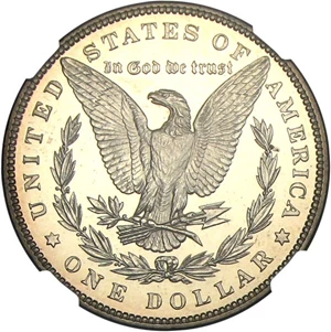 image for: 1884 $1 NGC/CAC Proof 64 Cameo