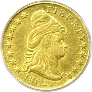 image for: 1802/1 $2 1/2 PCGS AU50