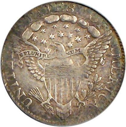 image for: 1798 10c PCGS Genuine (Large 8, Surface Damage)