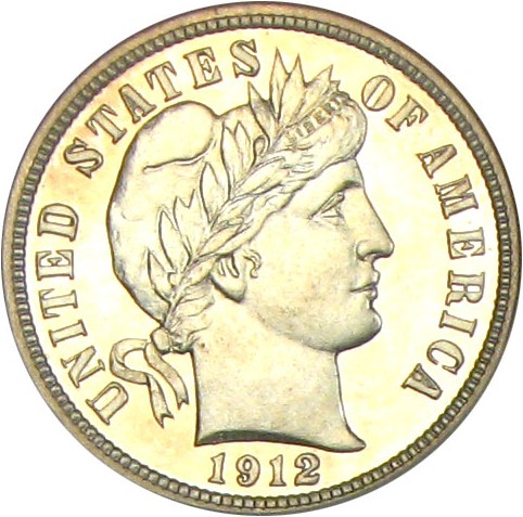 image for: 1912 10c NGC Proof 66 Cameo