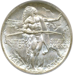 image for: 1938-D Oregon 50c PCGS/CAC MS67