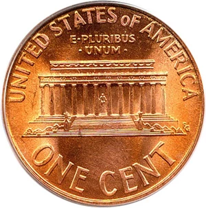 image for: 1997 1c PCGS MS67 RD