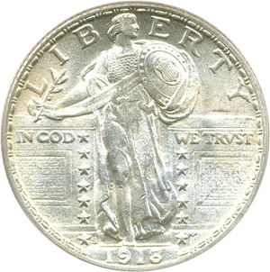 image for: 1918-S 25c PCGS/CAC MS64