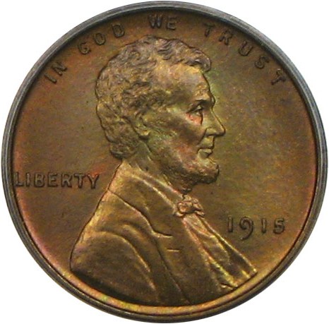 image for: 1915 1c PCGS/CAC Proof 66 BN