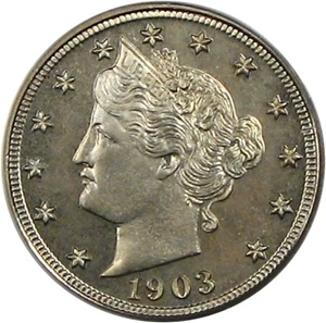 image for: 1903 5c PCGS/CAC Proof 66