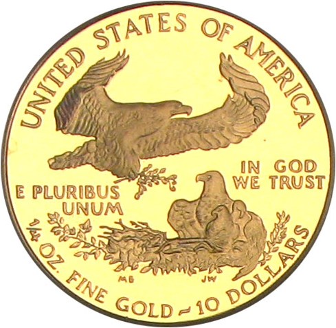 image for: 1994-W $10 PCGS Proof 69 DCameo (Gold Eagle)