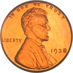 image for: 1938 1c PCGS Proof 65 RD Cameo