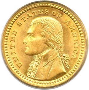 image for: 1903 Jefferson G$1 PCGS MS65