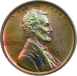 image for: 1911 1c PCGS/CAC Proof 65 BN
