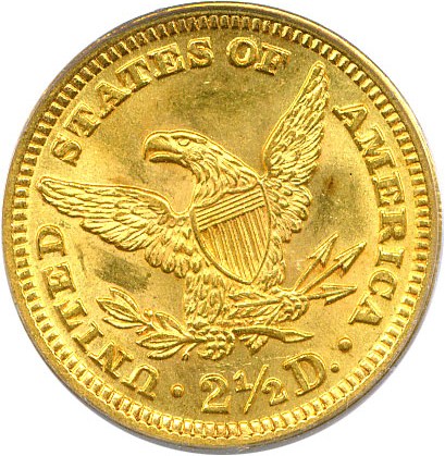 image for: 1894 $2 1/2 PCGS MS64