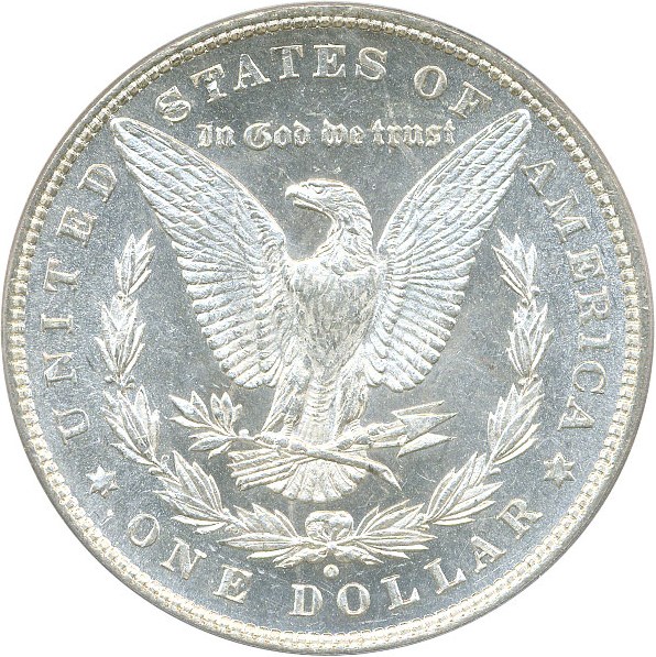 image for: 1880-O $1 PCGS/CAC MS62 PL
