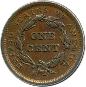 image for: 1840 1c PCGS XF40 (Small Date)