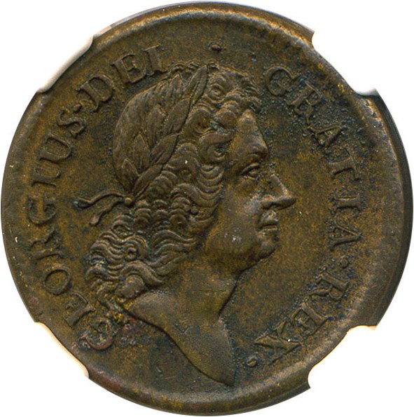 image for: 1723 Rosa Americana Penny NGC AU55
