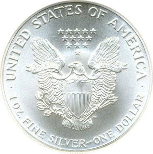 image for: 1986 $1 NGC MS70 (Silver Eagle)