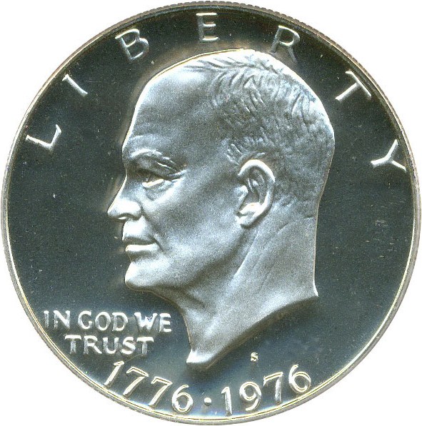 image for: 1976-S $1 PCGS Proof 69 DCameo (Silver)