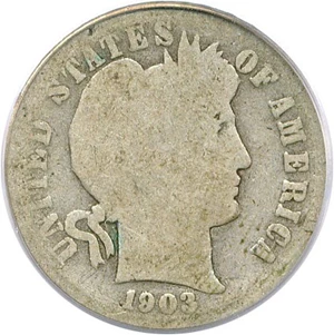 image for: 1903-S 10c PCGS Good-4