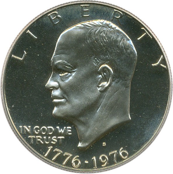 image for: 1976-S $1 PCGS Proof 69 DCameo (Clad, Type 1)