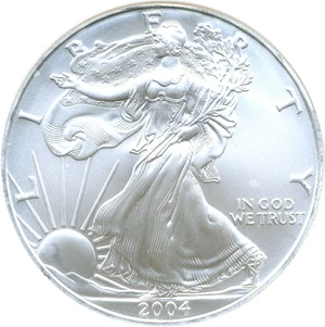 image for: 2004 $1 NGC MS69 (Silver Eagle)