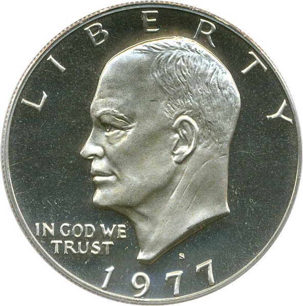 image for: 1977-S $1 PCGS Proof 69 DCameo