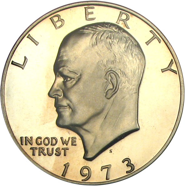 image for: 1973-S $1 PCGS Proof 69 DCameo (Clad)