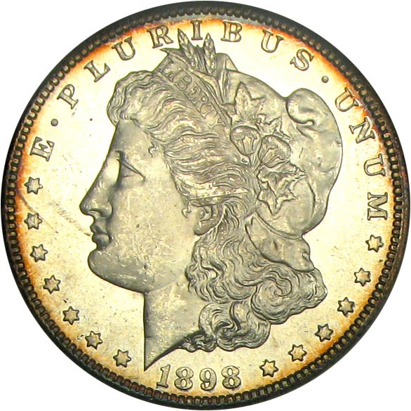 image for: 1898-S $1 NGC/CAC MS63 PL