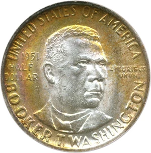 image for: 1951 BTW 50c PCGS/CAC MS64 * Color *