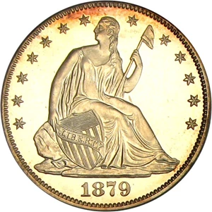 image for: 1879 50c PCGS Proof 66