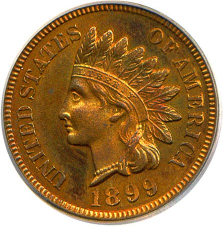 image for: 1899 1c PCGS Proof 64 RB